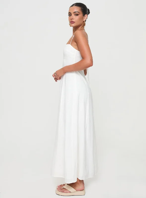 Brightwell Maxi Dress White