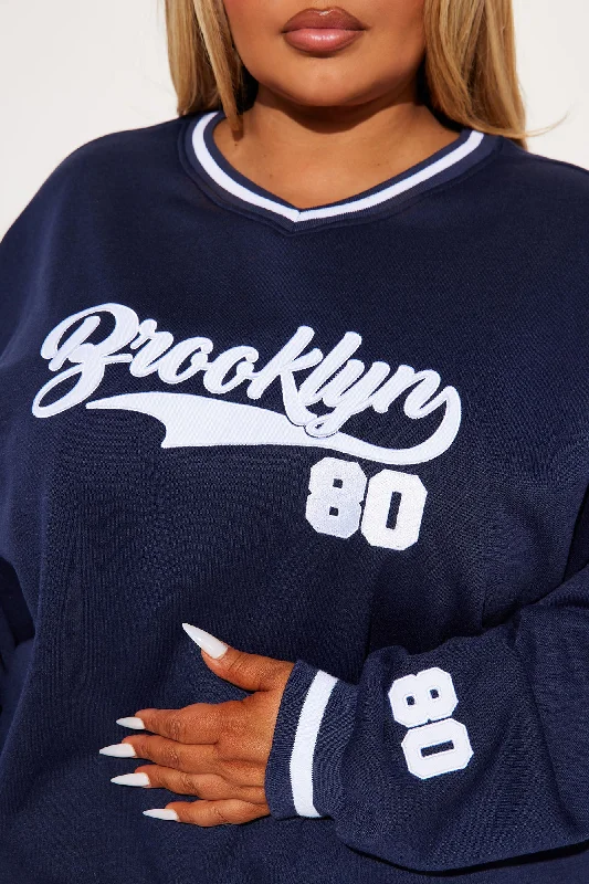 Brooklyn 1980 Athletic Sweatshirt - Navy