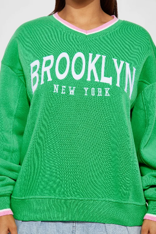 Brooklyn Athletic Sweatshirt - Kelly Green