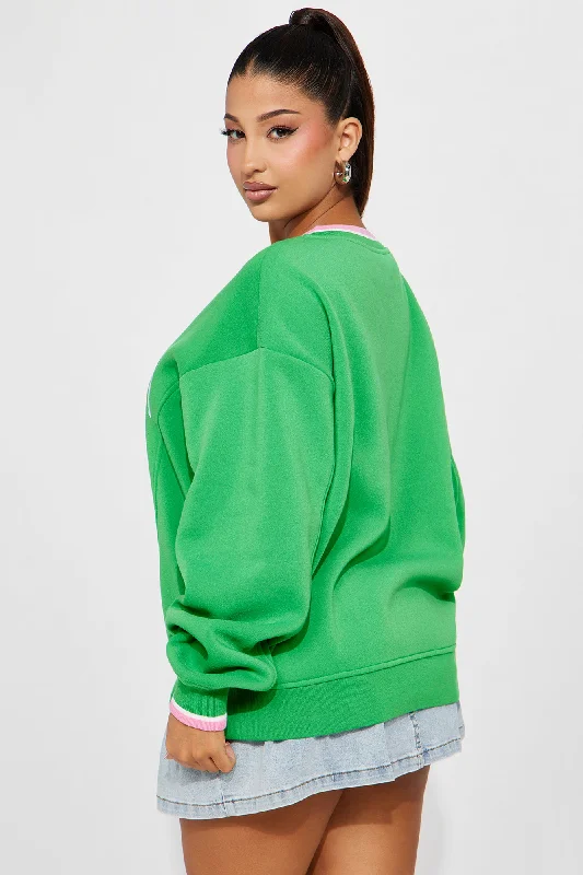 Brooklyn Athletic Sweatshirt - Kelly Green