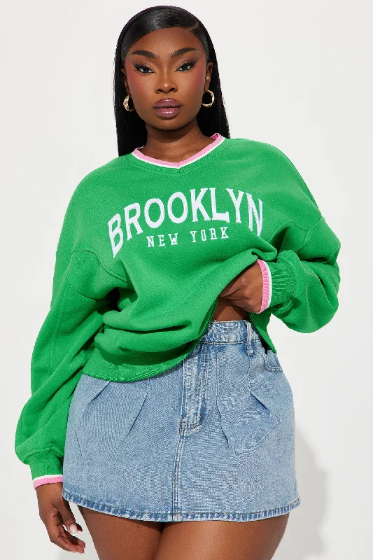 Brooklyn Athletic Sweatshirt - Kelly Green