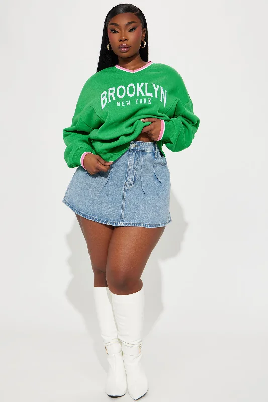 Brooklyn Athletic Sweatshirt - Kelly Green