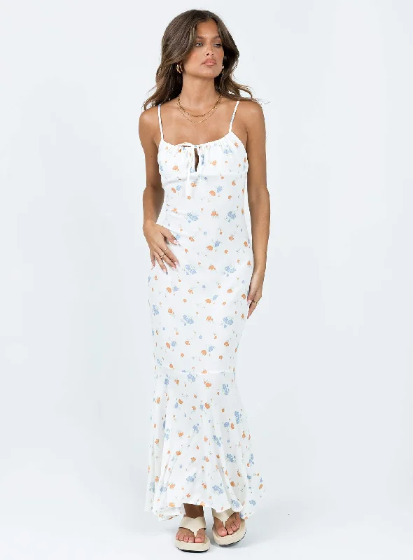 Corith Maxi Dress White / Multi