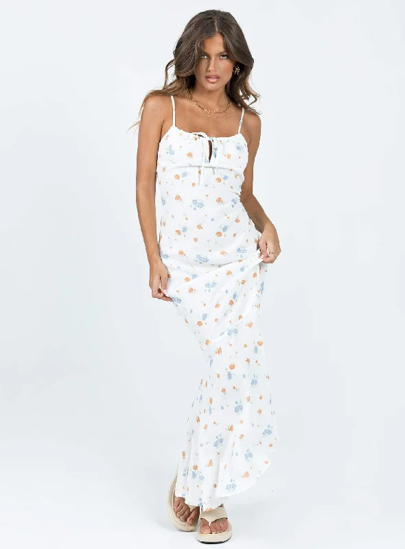 Corith Maxi Dress White / Multi