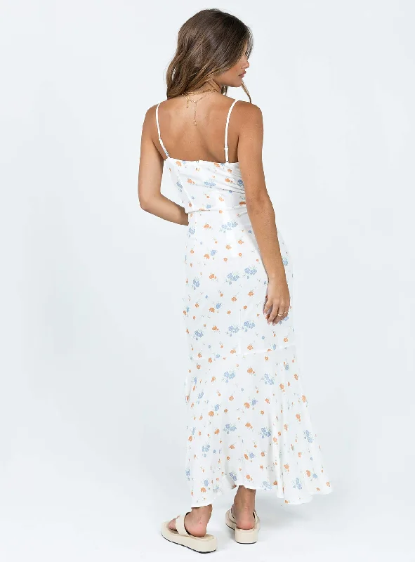 Corith Maxi Dress White / Multi