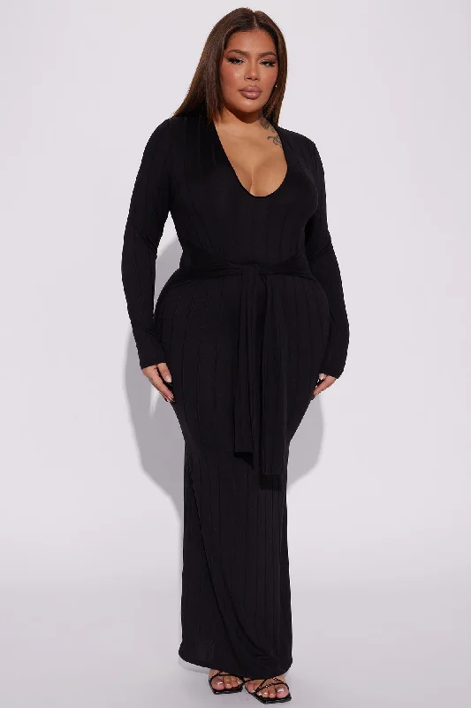 Danielle Maxi Dress - Black