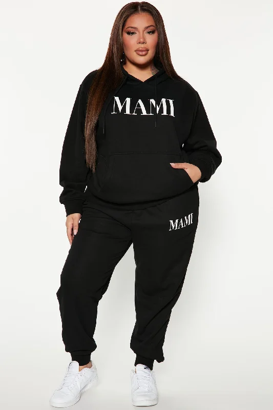 Family Goals Women's Mami Hoodie - Black