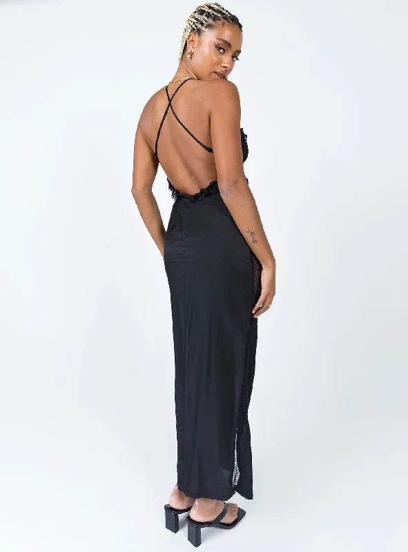 Hudson Maxi Dress Black