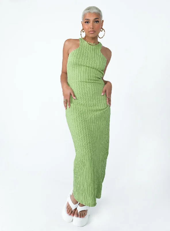 Kamala Maxi Dress Green