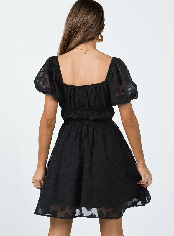 Kenny Mini Dress Black