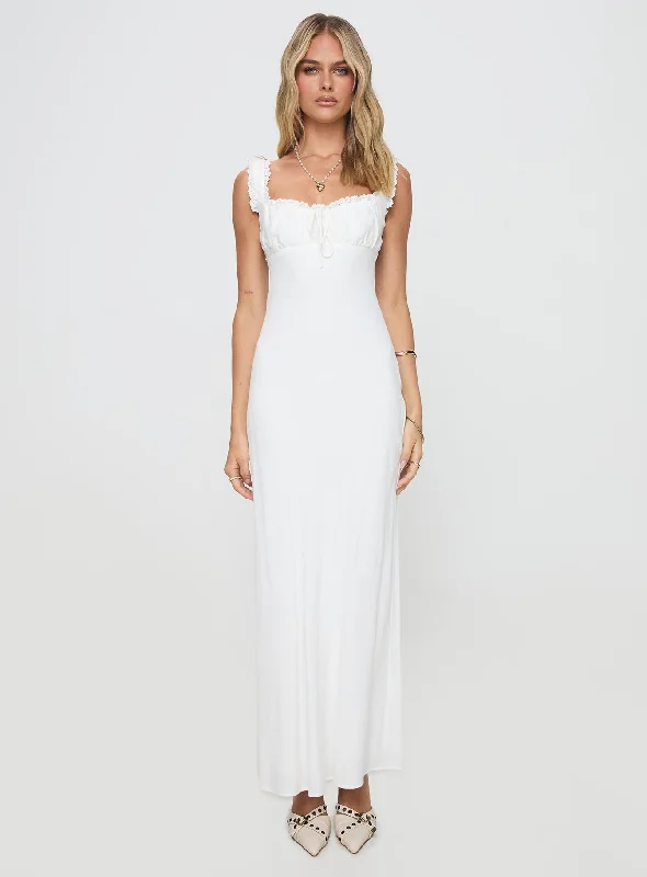 Lillette Maxi Dress White