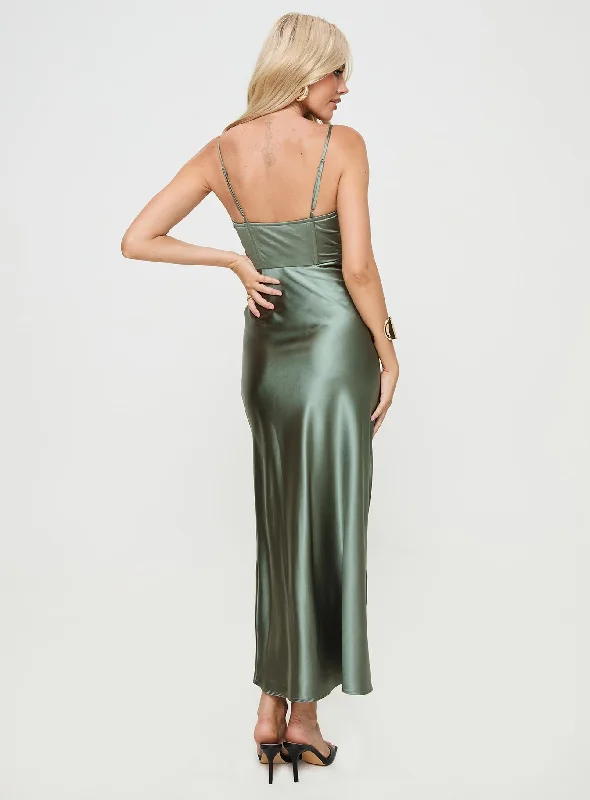 Marchand Maxi Dress Green