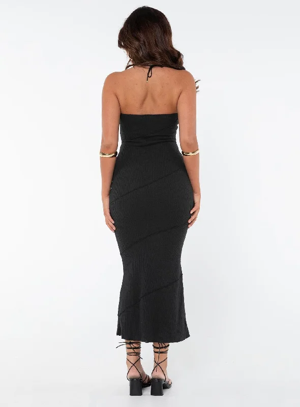 Oscar Midi Dress Black Petite