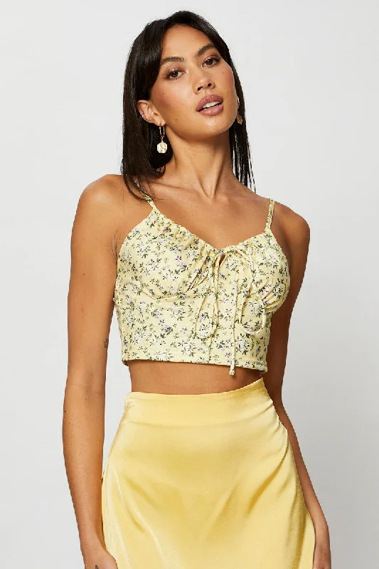 Print Crop Top