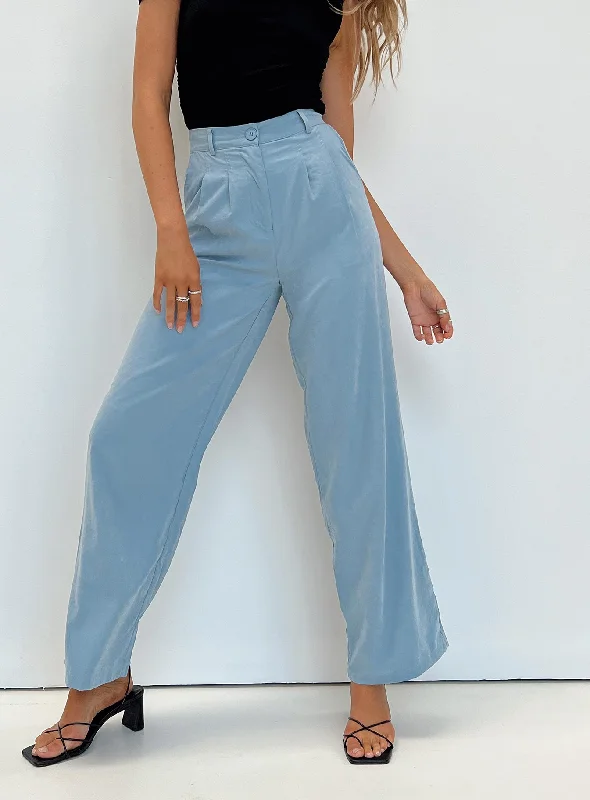 Archer Pants Dusty Blue