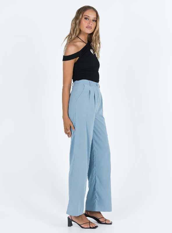 Archer Pants Dusty Blue