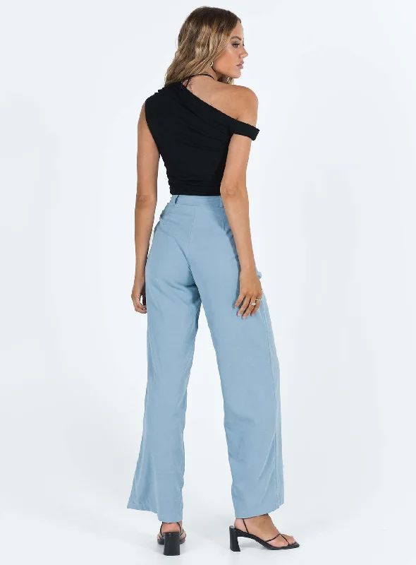 Archer Pants Dusty Blue