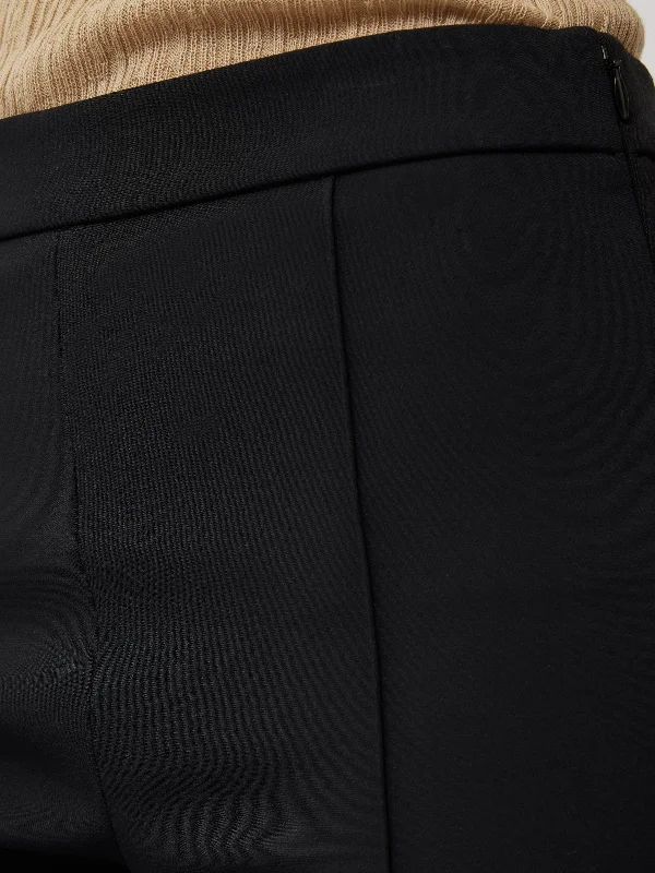 Bi Stretch Cigarette Trouser | Black