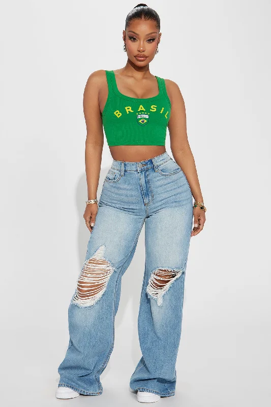 Brasil Tank Top - Green