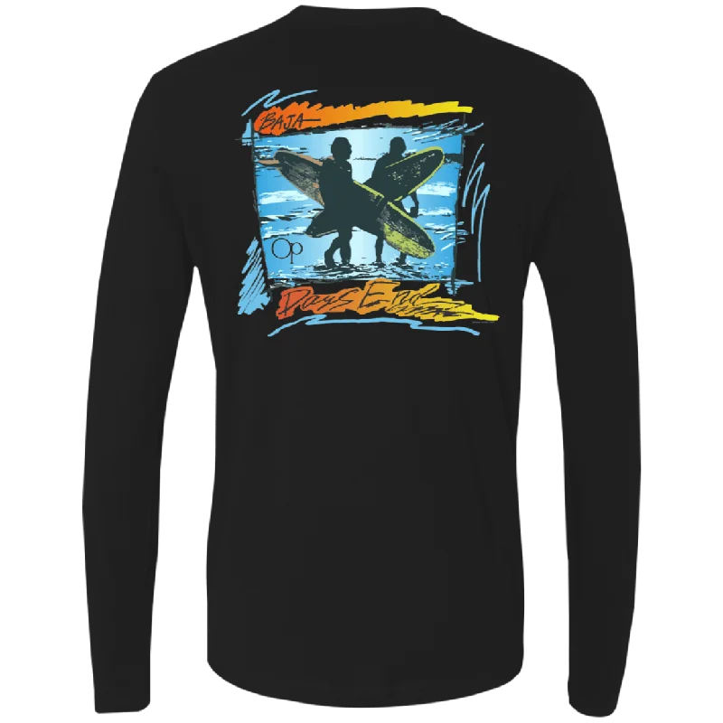 Days End Flip Print Long Sleeve Tee