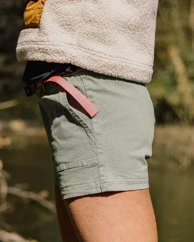 Del Sur Organic Cotton Shorts - Pistachio