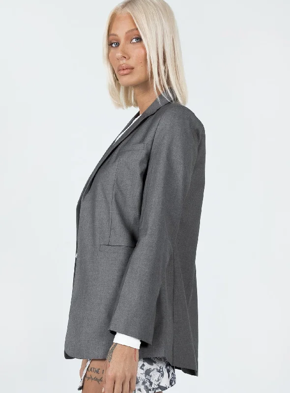 Gerald Blazer Grey