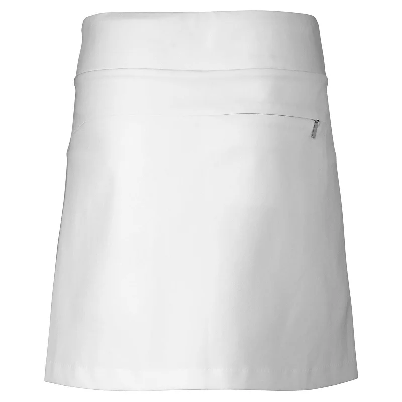 Cutter & Buck Women's White DryTec Pacific Pull-On Skort