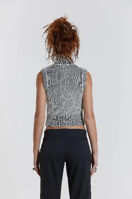 Maddox Sleeveless Knitted Top