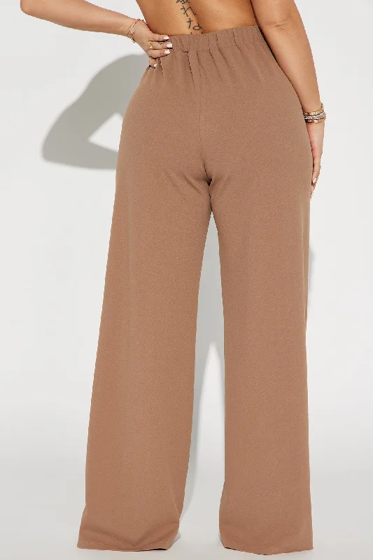 Name Your Game Trouser Pant - Taupe