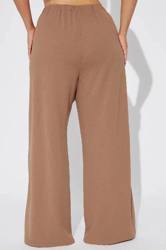 Name Your Game Trouser Pant - Taupe