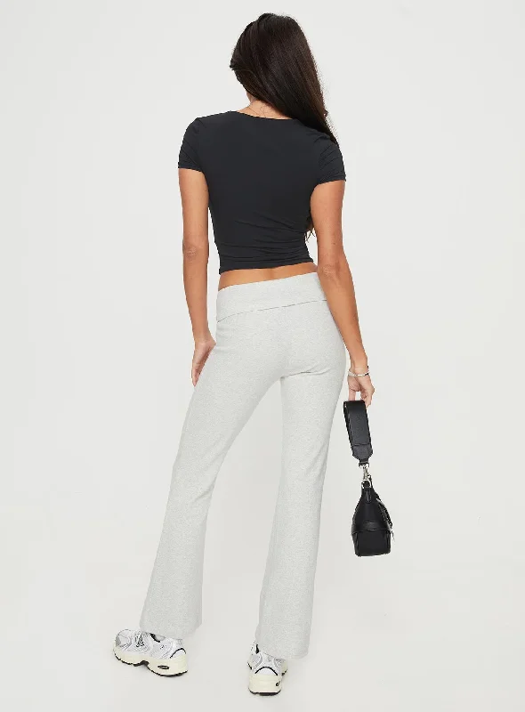 Norment Rib Pants Grey