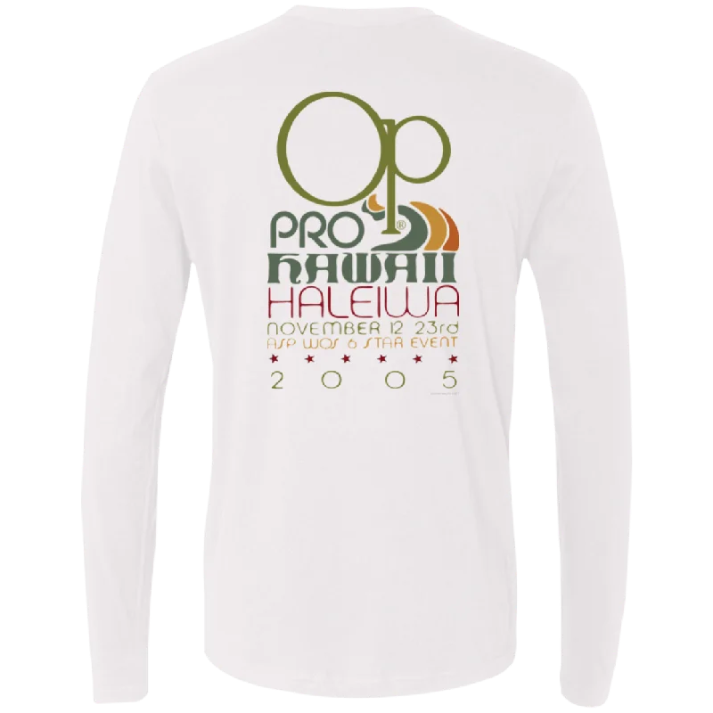 OP Pro 2005 Haleiwa Flip Print Long Sleeve Tee