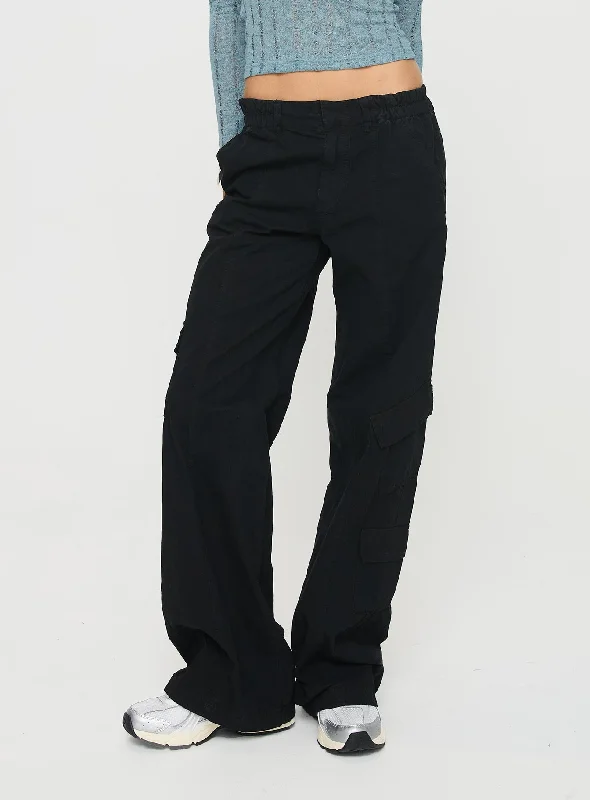 Chicker Mid Ride Pants Black