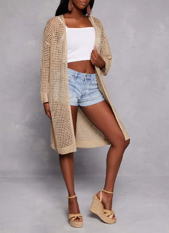 Crochet Knit Cardigan