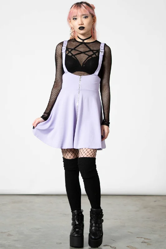 Suspend Me Statement Skirt [PASTEL LILAC]