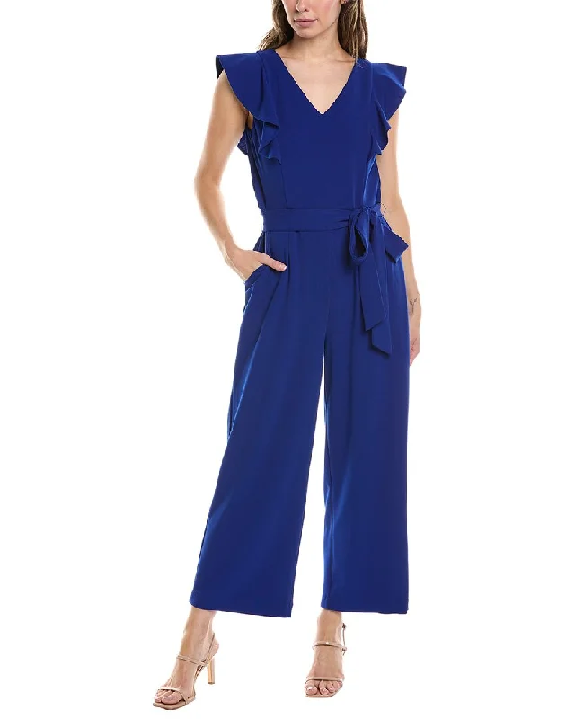 Tahari ASL Scuba Crepe Jumpsuit