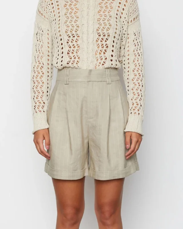 Tillie Shorts Tan In Driftwood