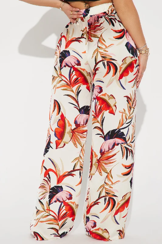 Wild Child Tropical Pant - Red/combo