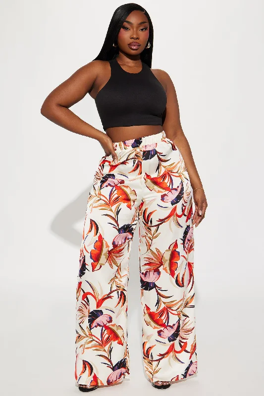 Wild Child Tropical Pant - Red/combo