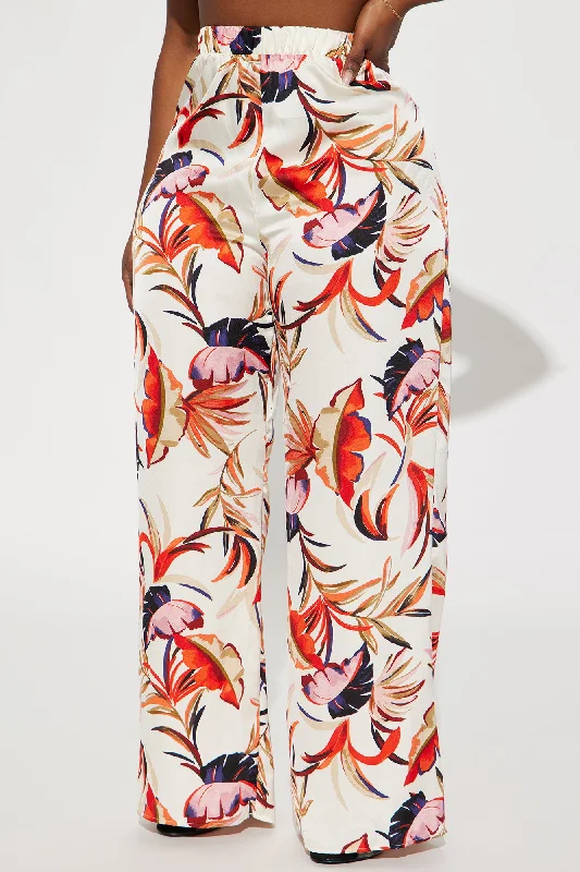 Wild Child Tropical Pant - Red/combo