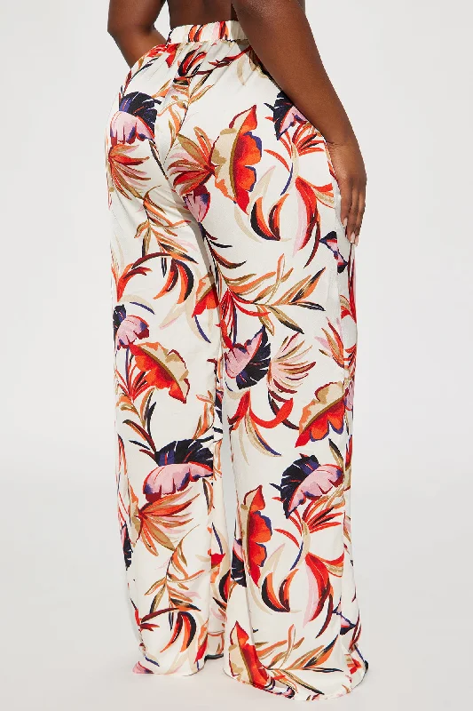 Wild Child Tropical Pant - Red/combo