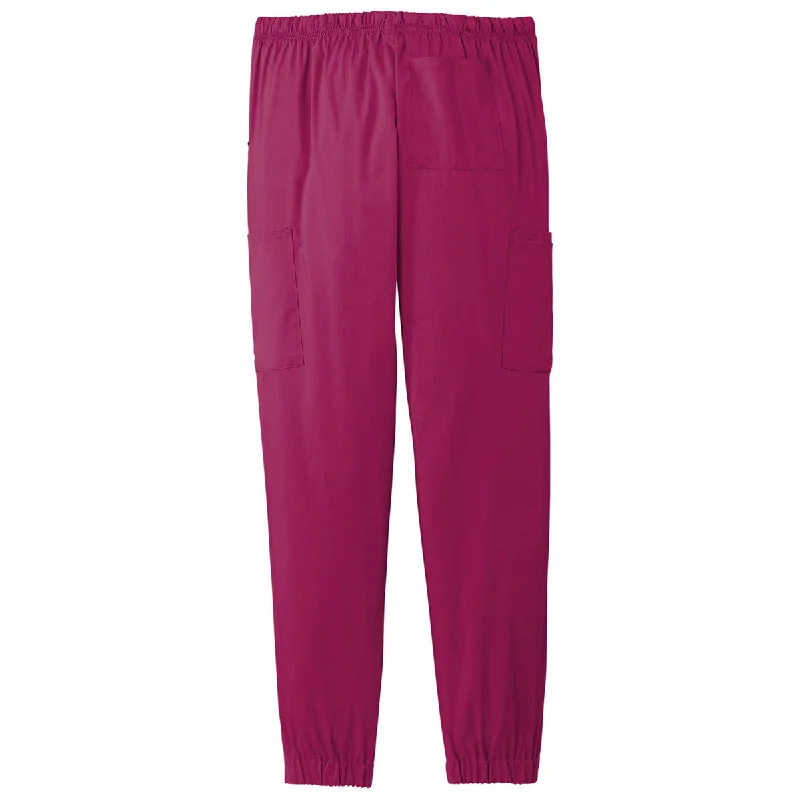 WonderWink Women's Wine Premiere Flex Jogger Pant