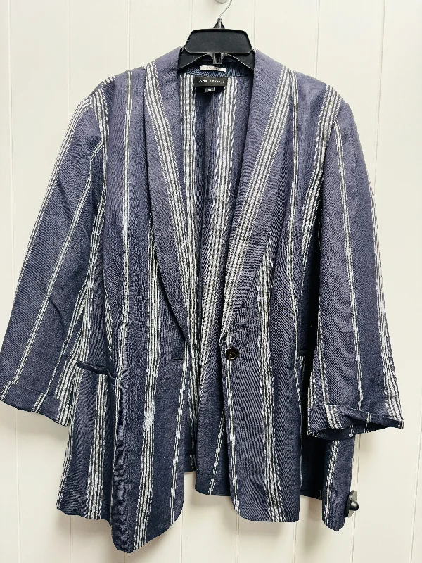 Blue & White Blazer Lane Bryant, Size 24