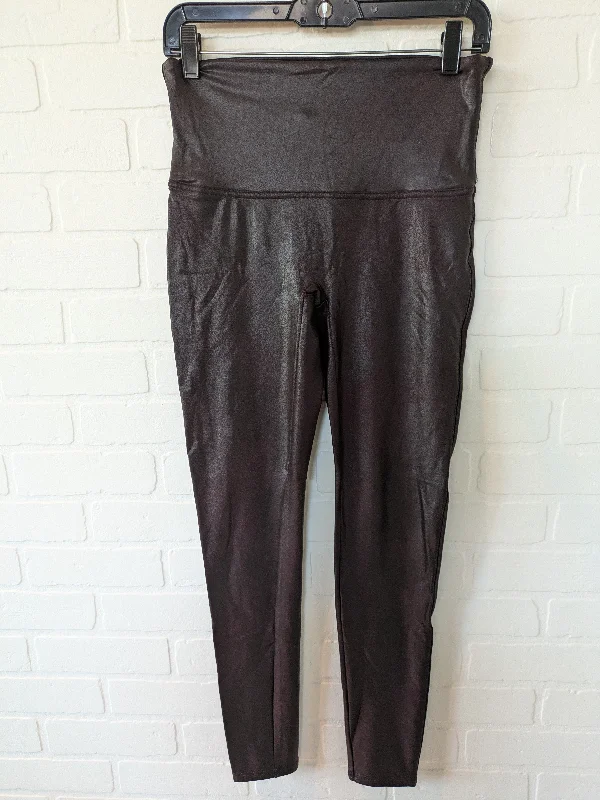 Brown Pants Leggings Spanx, Size Xl