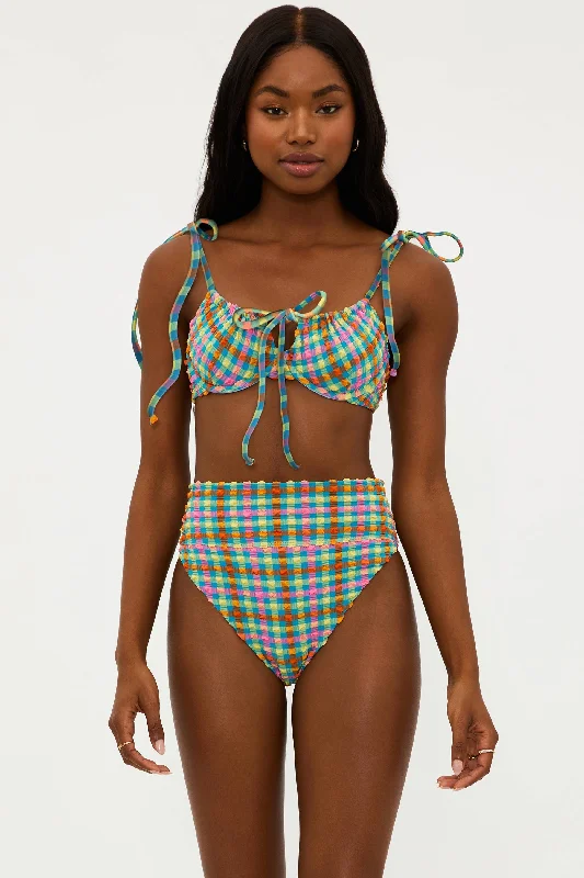 Caitlin Top Sunny Side Gingham