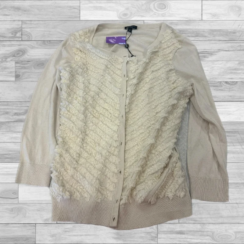 Cardigan By Talbots In Cream, Size: S