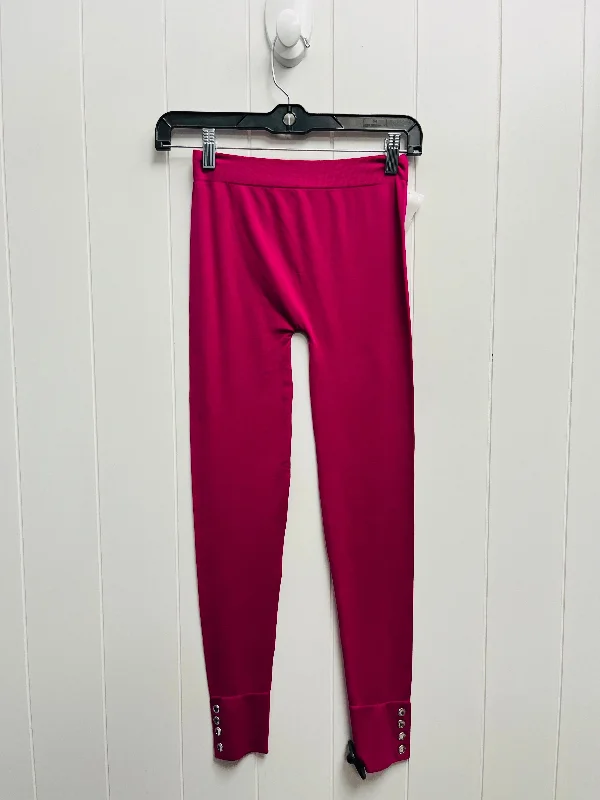 Pink Pants Leggings Clothes Mentor, Size Onesize