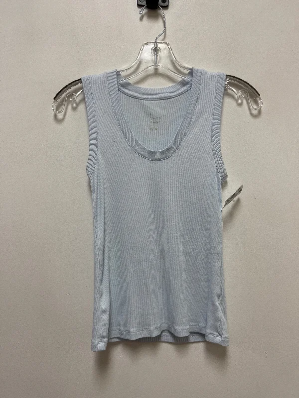 Top Sleeveless By A New Day In Blue, Size: S