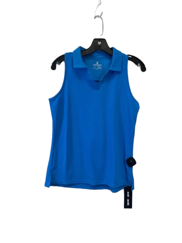 Top Sleeveless By Clothes Mentor In Teal, Size: S