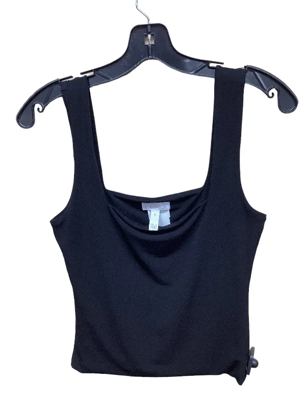 Top Sleeveless By Leith In Black, Size: S